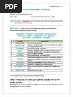 Taller - Comprensión de Lectura - Bullying (v.1)