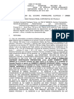 Interpone Queja de Dereho CASO 383 - 2020