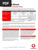 Key Fact Sheet: NBN Services Consumer Plans