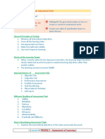 Developing Assessment Tools