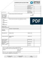 FM-HR-002 Candidate Application Form For Interview