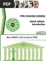 TPM Coaches Course Basic Dmaic