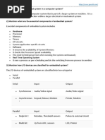 Embedded Interview Questions