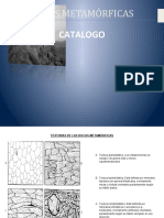 Catalogo de Rocas Metamorficas