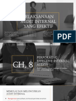 Pelaksanaan Audit Internal Yang Efektif