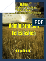 Lic014 Administracion Eclesiasticapdf