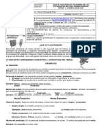 Guía de Trabajo Autónomo N. 2 Lengua Castellana - 1periodo - Grado 5 - 2021