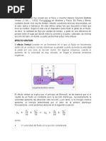 El Tubo de Venturi Fue Creado Por El Físico e Inventor Italiano Giovanni Battista Venturi