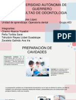 Preparación de Cavidades