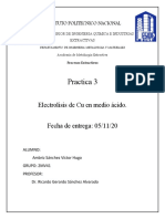 Practica 3 - Procesos Extractivos ESIQIE