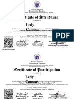 Effective Utilization of Multimedia Materials DepEd TV - Certificates