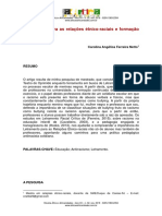 NETTO, Carolina A. F. Letramento para As Relações Étnico-Raciais