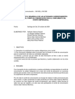 Informe Comite de Comunicación