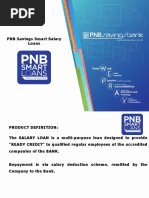 PNB Savings Smart Salary Loans