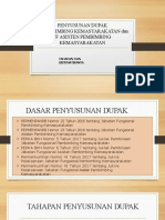 PENYUSUNAN BERKAS DUPAK PK Dan APK - Materi