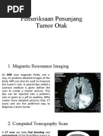 Pemeriksaan Penunjang Tumor Otak