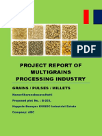 Project Report of Food Grains Processing