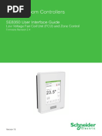 SE8000 Room Controllers User Interface