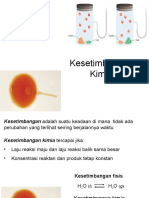 PERTEMUAN 10 (Kesetimbangan Kimia)