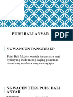 Puisi Bali Anyar