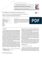 An Intelligent Control Strategy For Thickening Process