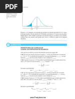 Ejercicios Distribucion de Medias