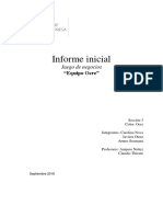 1er Informe Juego de Negocios