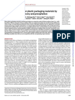 Recycling of Multilayer Plastic Packaging Materials by Solvent-Targeted Recovery and Precipitation