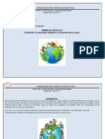 Proyecto de Febrero Cuidando La Naturaleza Tenemos Un Planeta Tierra Sano.