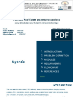 Facilitate Real-Estate Property Transactions: Using Blockchain and Smart Contract Technology