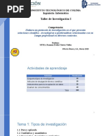 1.3 Investigación Diagnóstica, Descriptiva y Explicativa