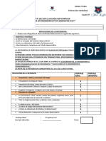 Indicaciones y Pauta de Evaluación Infografia 3 Medio Educacion Ciudadana