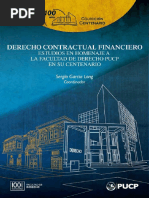 Derecho Contractual Financiero Estudios