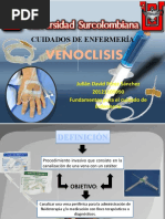 Cuidados de Enfermería Venoclisis