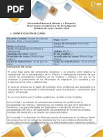 Syllabus Del Curso Psicopatología de La Infancia y La Adolescencia.