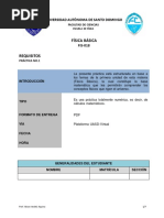 Requisitos (Práctica) Fisica Basica Yuleissi Cuello