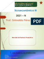 4) Mercado de Factores Productivos - Teoría Microeconómica III (2021-N)