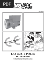 LSA 46.2 - 4 POLES: Alternators