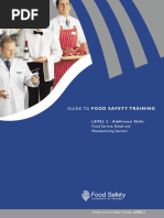 Guide To Food Safety Training L2