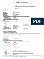 Safety Data Sheet: SECTION 1: Identification of The Substance/mixture and of The Company/undertaking