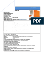 Architectural Standards Product Data Sheet: Panel Cubicles Toilets K32/120/01