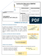 Guía #1 Ciclo Iii Matemáticas