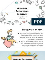 Auditory Processing Disorder