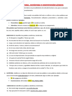 TEMA #4 - Anáfora, Catáfora y Sustitución Léxica