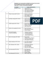 Daftar Pembimbing Praktik Semester VI 2020-2021