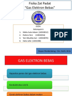 PPT Kelompok 6 - Gas Elektron Bebas