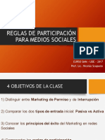 Reglas de Participación para Medios Sociales