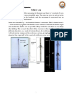 Caliper Log: Department of Petroleum Engineering