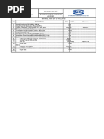 Material Take Off Mto Site Facilities Existing To Lay Down