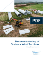 WindEurope Decommissioning of Onshore Wind Turbines